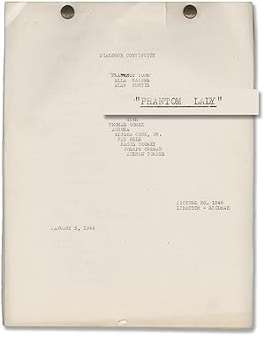 Phantom Lady (Original post-production script for the 1944 film)