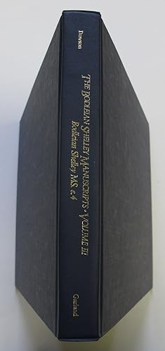 The Bodleian Shelley Manuscripts | Volume III