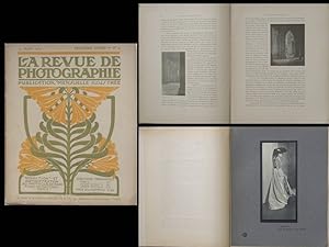 REVUE DE PHOTOGRAPHIE n°3 1905 ADOLF DE MEYER, FREDERICK EVANS, EMILE FRECHON