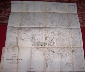 MAP OF THE CITY OF WASHINGTON - Location of Deaths for the Year Ending June 30, 1891 "Combined nu...