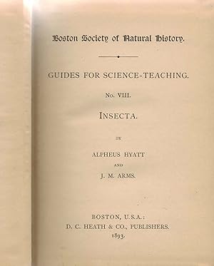 Insecta - Guides for Science Teaching No. VIII Boston Society of Natural History