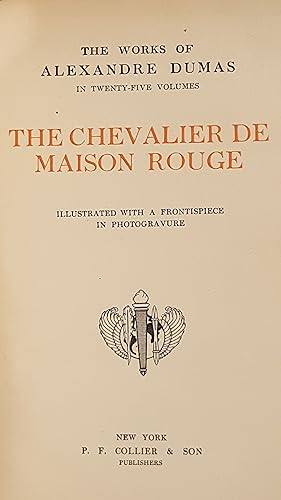 The Chevalier de Maison Rouge