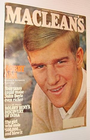 Maclean's Magazine, February 1969 *Bobby Orr Cover Photo*