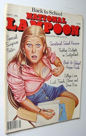 National Lampoon Magazine, September 1981 - Back to School Issue