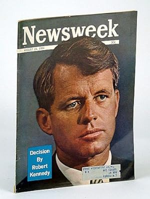 Newsweek Magazine, August 24, 1964 - Robert Kennedy (RFK) Cover Photo