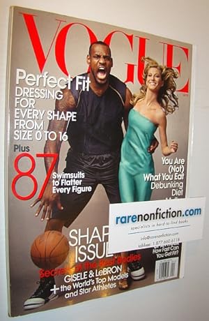 Vogue Magazine (US Edition), April 2008 - LeBron James and Gisele on Cover