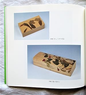 MOKU-ZOGAN LACQUER INLAY WOODCRAFT ART of JAPAN Female Artist JAPANESE BOOK