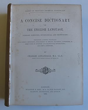 A Concise Dictionary of the English Language | Literary, Scientific, Etymological, and Pronouncing.
