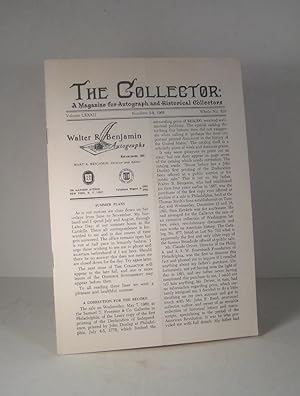 The Collector : A Magazine for Autographs and Historical Collectors. Volume LXXXII, numbers 5-8, ...