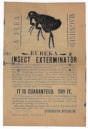 Eureka Insect Exterminator.It is Guaranteed. Try it