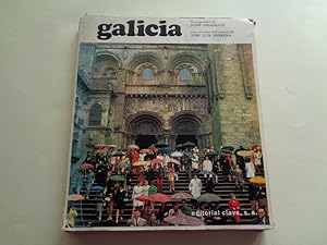 Galicia. Librodisco (Libro + disco de 33 rpm) con estuche. Textos en francés