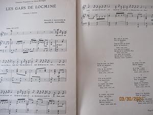 Chansons populaires de Haute Bretagne, Ritournelles et Harmonisations de Maurice Duhamel(A la cla...