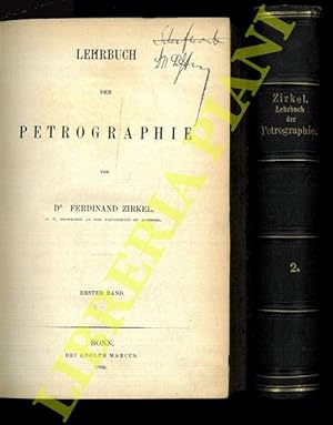 Lehrbuch der Petrographie.