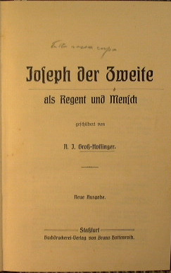 Joseph der Zweite