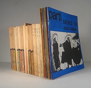 Parti Pris. 39 numéros 1963-1968 + Index