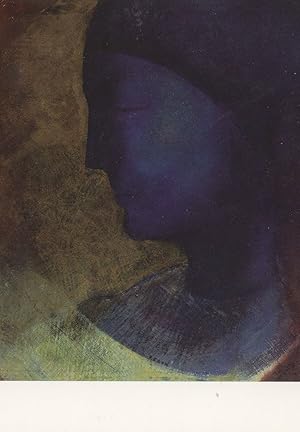 Odilon Redon The Golden Cell Painting Postcard
