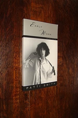 Early Work of Patti Smith 1970-1979 (signed 1st printing)