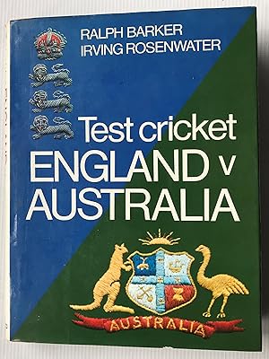 England v Australia: A compendium of test cricket between the countries 1877-1968