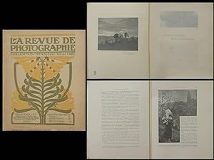REVUE DE PHOTOGRAPHIE n°11 1903 EMILE FRECHON, CONSTANT PUYO, PAUL BERGON