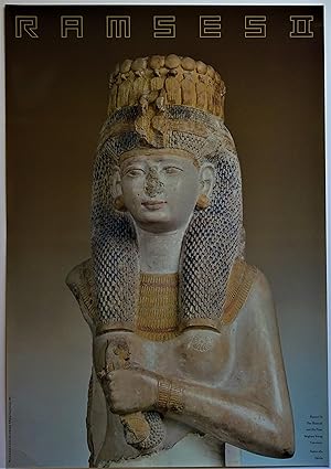 Ramses II: The Pharaoh and His Time "Statue of a Queen" (Exhibition Poster)
