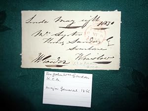 Signature on Piece with "free post" circular magenta cancel and dated May 8th 1830. Addressee unc...