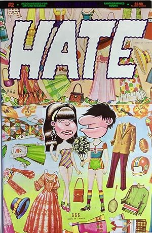 HATE No. 2 (Two) 1st. Print (June 1990) NM