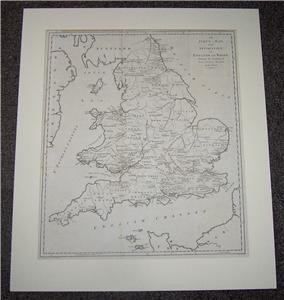AN INDEX MAP TO THE ANTIQUITIES OF ENGLAND & WALES