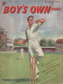 Boy's Own Paper; August 1939, No. 11 Vol. 61