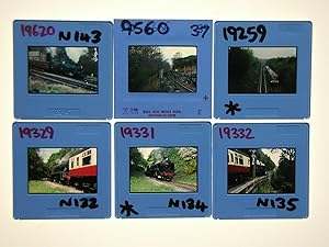 A Collection 24 x 35mm Colour Kodachrome Slide Photos. Showing Railways, Trains & Stations.