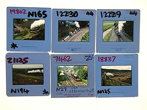 A Collection 18 x 35mm Colour Kodachrome Slide Photos. Showing Railways, Trains & Stations.