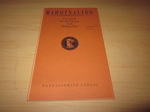 Marginalien. Zeitschrift für Buchkunst und Bibliophilie. 144. Heft (4, 1996)