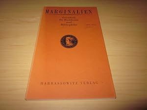 Marginalien. Zeitschrift für Buchkunst und Bibliophilie. 160. Heft (4, 2000)