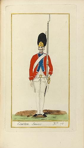 Uniformes de l'infanterie française, suivant le Règlement arrêté par le Roy le 25 Avril 1767.