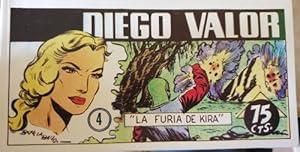 DIEGO VALOR Nº 4: LA FURIA DE KIRA. (COLECCIÓN 75 CTS).