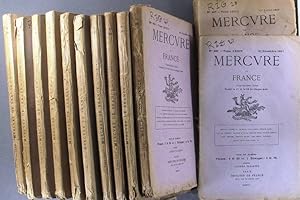 Mercure de France, 2e semestre 1917 : 28e année incomplète, 12 numéros, du 1er juillet au 16 déce...