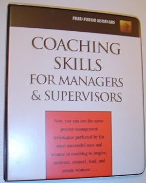 Coaching Skills for Managers and Supervisors: 6 Audio Cassette Tape Set in Case