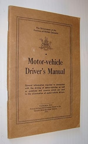 British Columbia Motor-Vehicle Driver's Manual