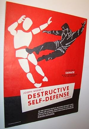 Joseph Weider's Destructive Self-Defense Course - Lesson No. 8 (Eight) - Savate - The Brutal Foot...