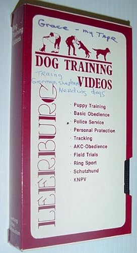 Leeburg Dog Training Video: Training German Sheep Herding Dogs - VHS Tape in Case