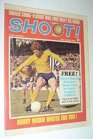 SHOOT! Soccer/Football Magazine, 30 August 1969 *CRYSTAL PALACE - FIRST DIVISION NEWCOMERS - COLO...