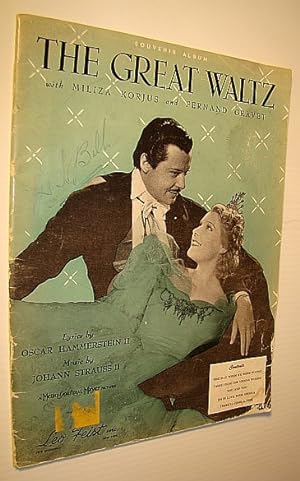 The Great Waltz - Souvenir Album: Songbook with Sheet Music for Piano and Voice