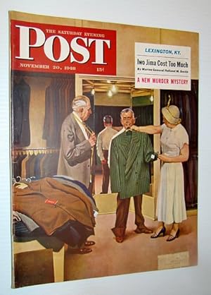 The Saturday Evening Post, November 20, 1948 - Iwo Jima Cost Too Much / Allah's Oil / Lexington, ...