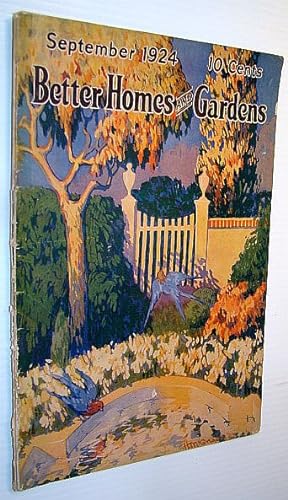 Better Homes and Gardens Magazine, September 1924, Vol. 3, No. 1 - William Penn House
