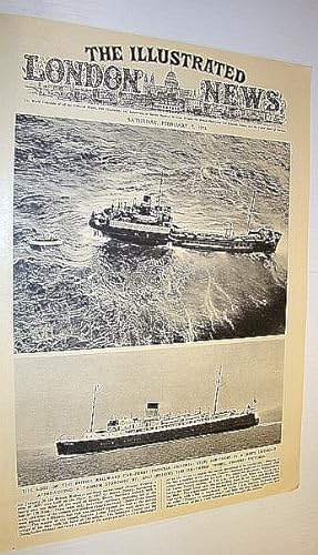 The Illustrated London News (ILN) February 7, 1953 - Loss of the Car Ferry 'Princess Victoria' / ...