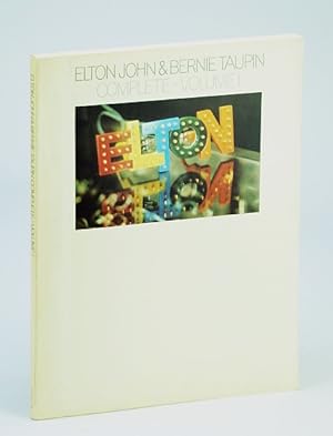 Elton John and Bernie Taupin Complete - Volume 1 / I / One (Songbook)