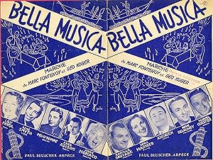 "BELLA MUSICA par Lily FAYOL, ANDREX " Paroles de Géo KOGER & Marc FONTENOY / Musique de Marc FON...
