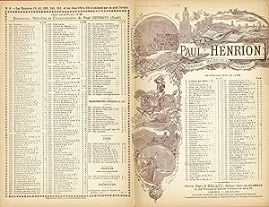 "BRODEUSES DE LA REINE" Paroles de Ernest BOURGET / Musique de Paul HENRION / Partition originale...