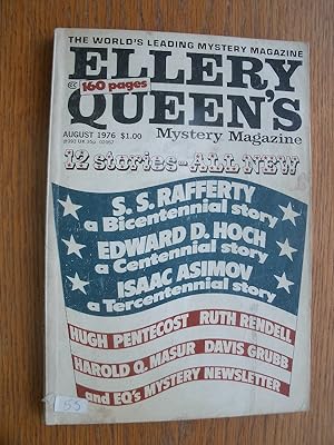 Ellery Queen's Mystery Magazine August 1976