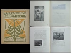REVUE DE PHOTOGRAPHIE n°8 1903 OTTO SCHARF, RODOLPHE KANZLER, EMILE FRECHON