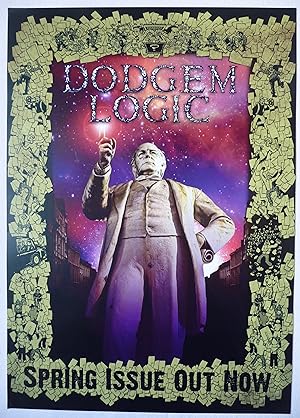 A poster advertising Dodgem Logic 8
